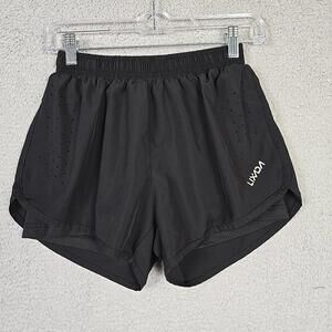 Lixada Running Women's Size S Black  Shorts Double Layer Elastic Waistband